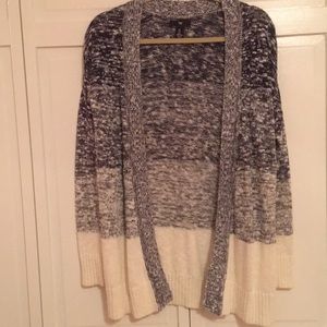 Blue and white cardigan Gap factory size Small